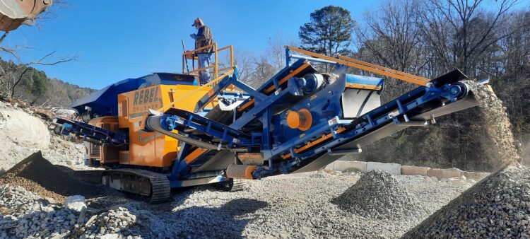 concrete recycling equipment